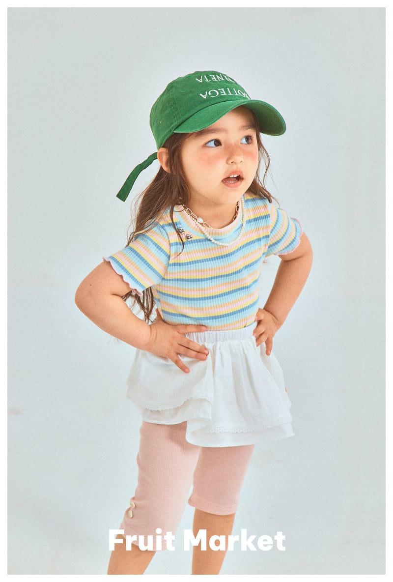 Fruit Market - Korean Children Fashion - #kidzfashiontrend - Frill Tee - 6