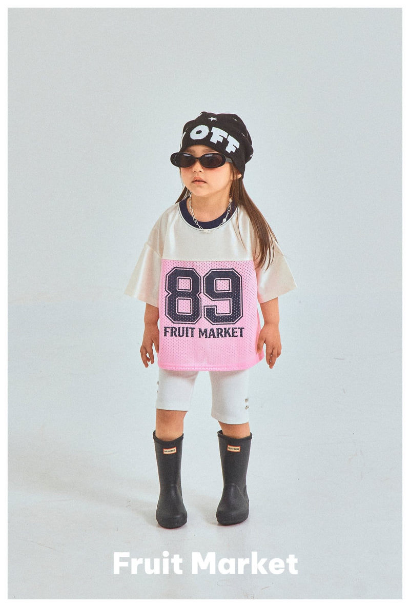 Fruit Market - Korean Children Fashion - #littlefashionista - Mesh Short Sleeve Tee - 2