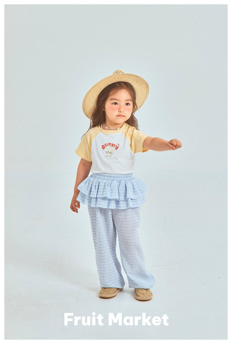 Fruit Market - Korean Children Fashion - #littlefashionista - Bunny Short Sleeve Tee