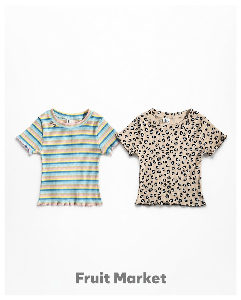 Fruit Market - Korean Children Fashion - #littlefashionista - Frill Tee - 8