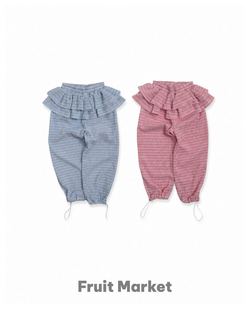 Fruit Market - Korean Children Fashion - #magicofchildhood - Cancan Jogger Pants - 8