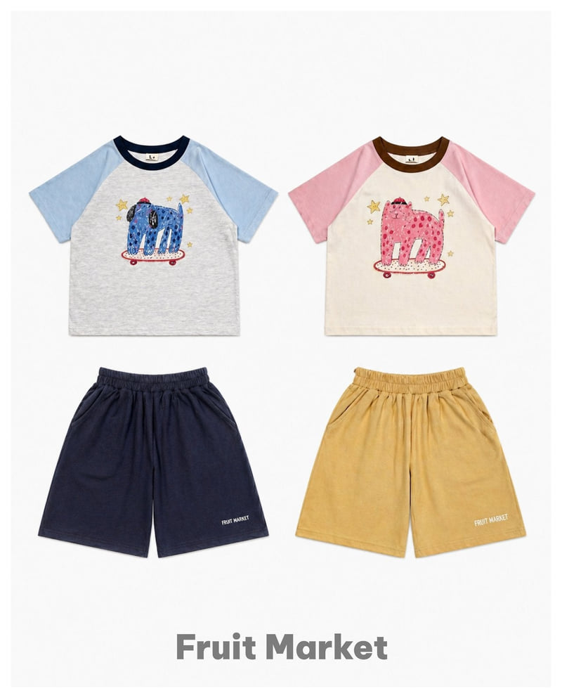 Fruit Market - Korean Children Fashion - #prettylittlegirls - Maison Puppy Set - 9