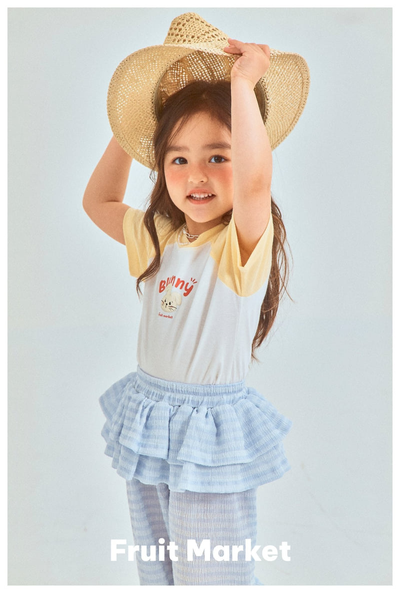 Fruit Market - Korean Children Fashion - #minifashionista - Bunny Short Sleeve Tee - 4