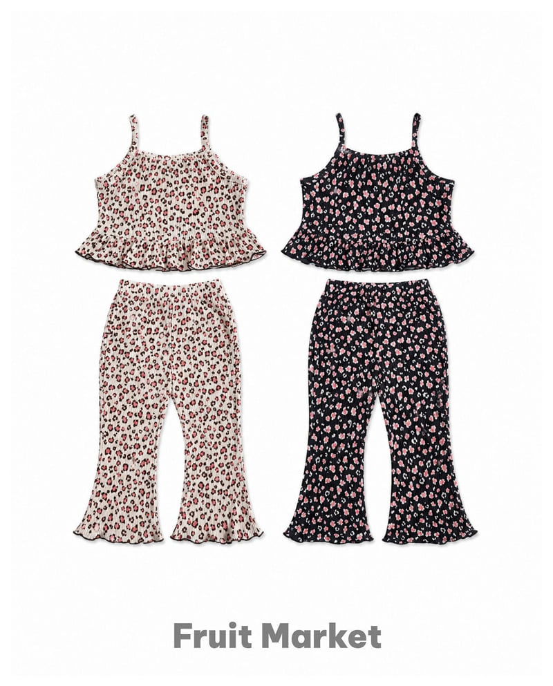 Fruit Market - Korean Children Fashion - #prettylittlegirls - Leopard Pleats Set-up - 7