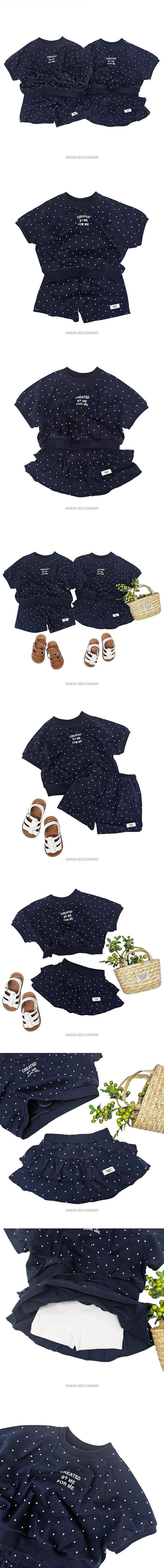 Hanab - Korean Children Fashion - #stylishchildhood - Mini Dot Set