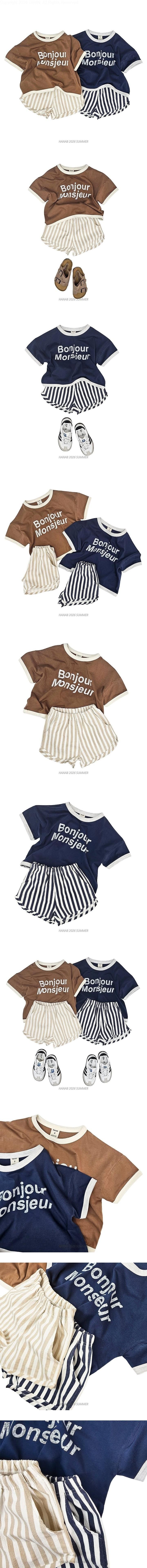 Hanab - Korean Children Fashion - #todddlerfashion - Bonjour Set