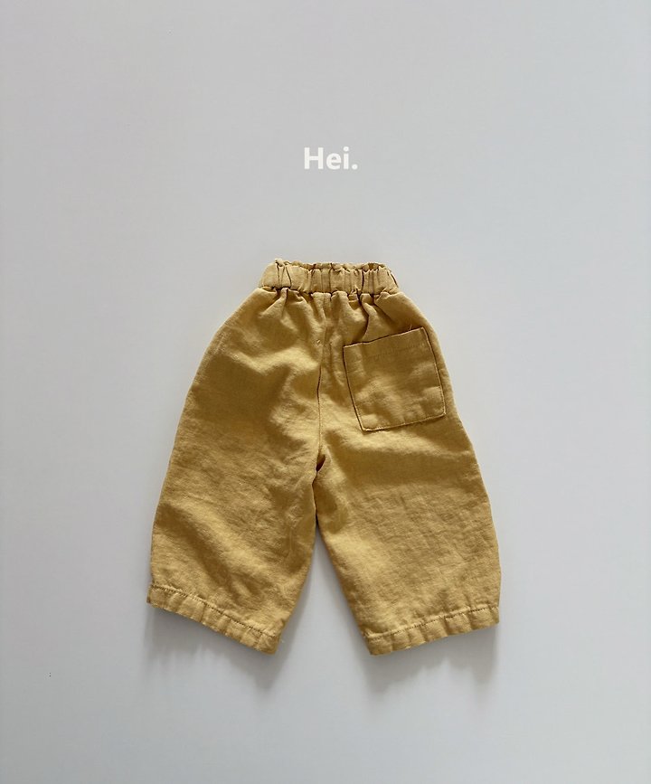 Hei - Korean Children Fashion - #Kfashion4kids - Linen Loose Pants - 5