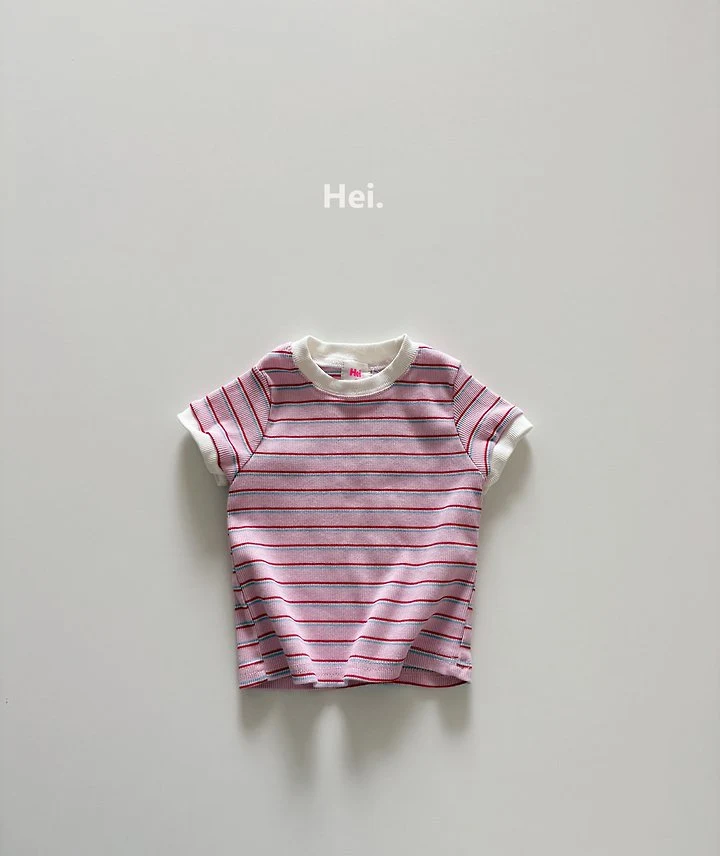 Hei - Korean Children Fashion - #Kfashion4kids - Stripe Tee - 2