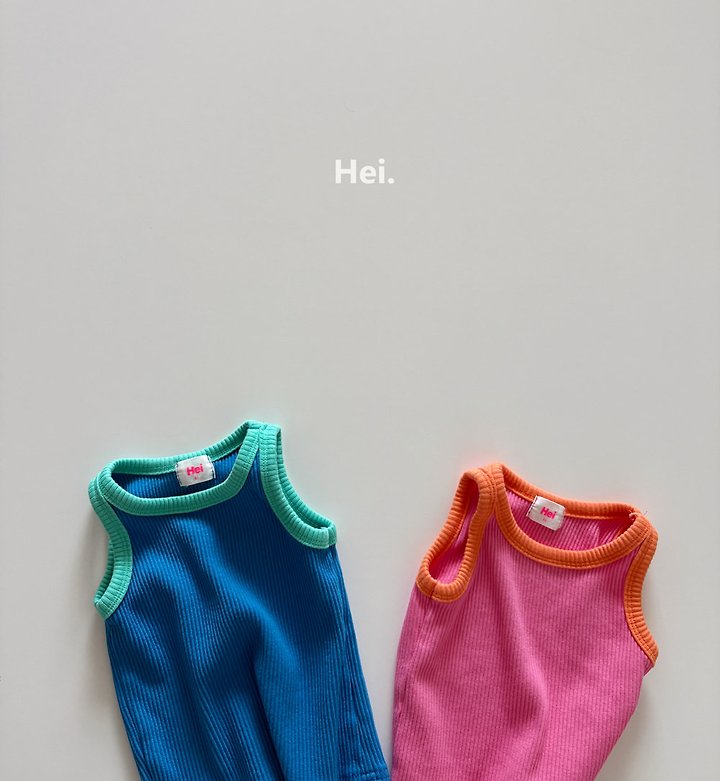 Hei - Korean Children Fashion - #childofig - Buddy Sleeveless Top - 2