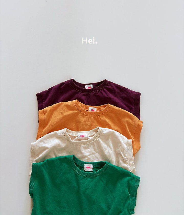 Hei - Korean Children Fashion - #childofig - Color Tee - 2