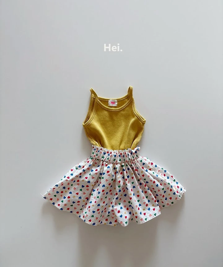 Hei - Korean Children Fashion - #childofig - Heart Culottes - 11
