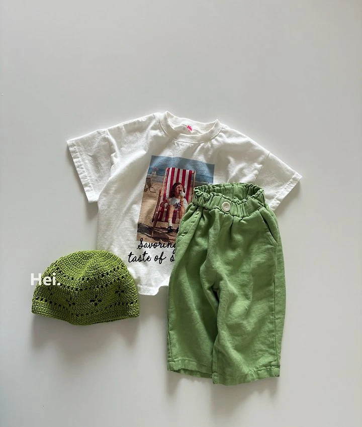Hei - Korean Children Fashion - #childrensboutique - Beach Tee - 8