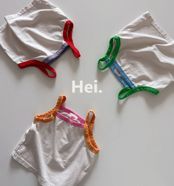 Hei - Korean Children Fashion - #childrensboutique - Chewing Sleeveless Top - 2