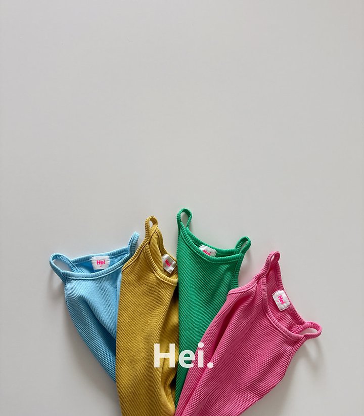 Hei - Korean Children Fashion - #childrensboutique - Jelly Sleeveless Top