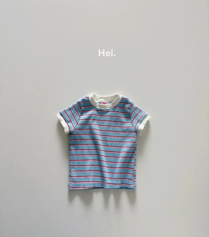 Hei - Korean Children Fashion - #childrensboutique - Stripe Tee - 11