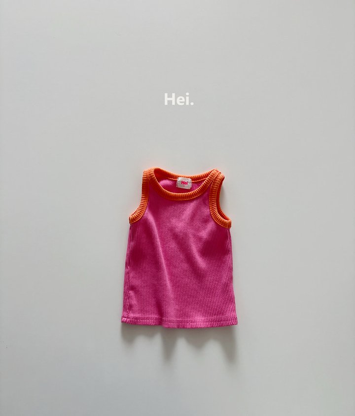 Hei - Korean Children Fashion - #designkidswear - Buddy Sleeveless Top - 5