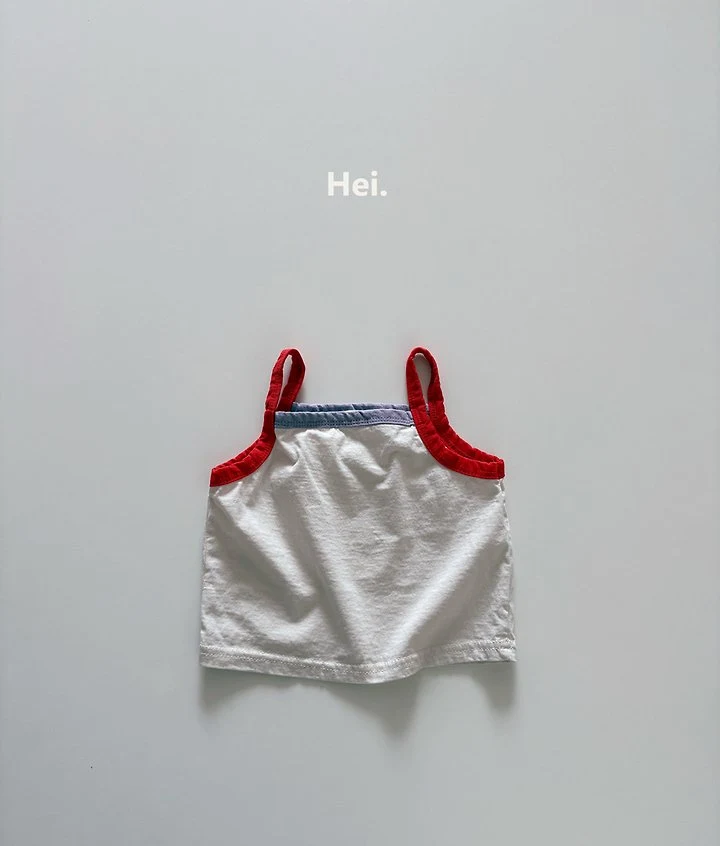 Hei - Korean Children Fashion - #designkidswear - Chewing Sleeveless Top - 3