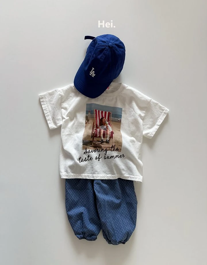 Hei - Korean Children Fashion - #discoveringself - Beach Tee - 10