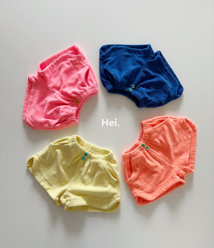 Hei - Korean Children Fashion - #kidsshorts - Round Pants