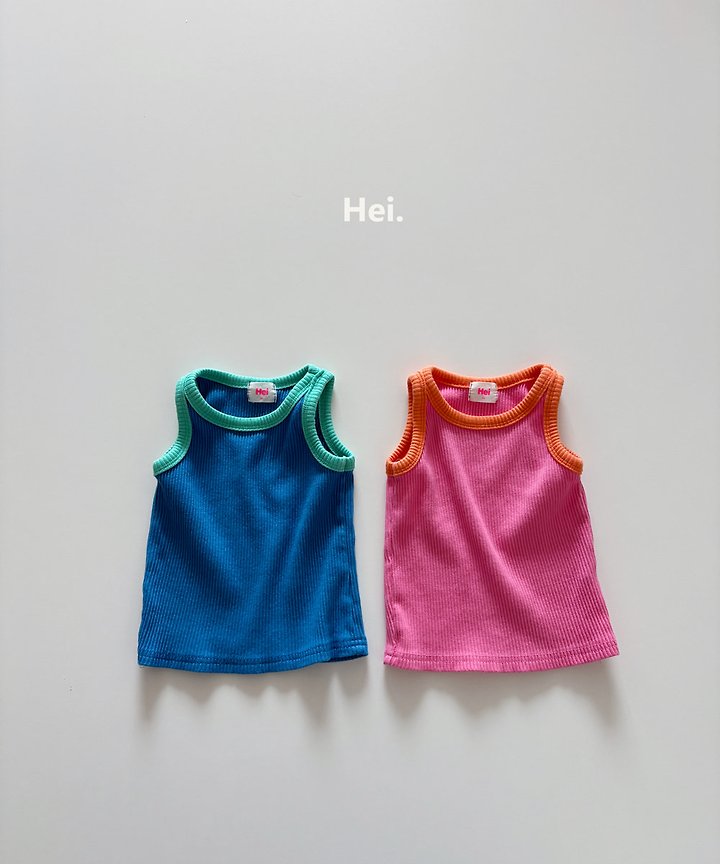 Hei - Korean Children Fashion - #kidsshorts - Buddy Sleeveless Top - 8