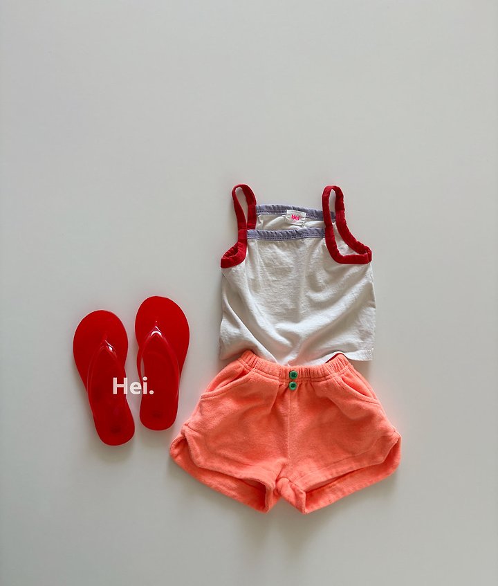 Hei - Korean Children Fashion - #kidsstore - Chewing Sleeveless Top - 7