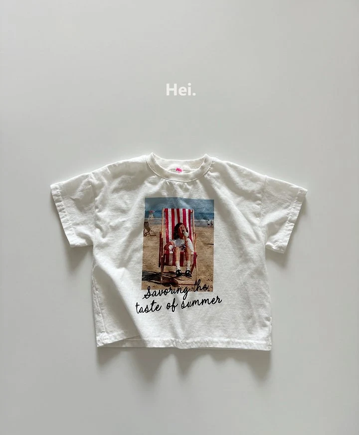 Hei - Korean Children Fashion - #littlefashionista - Beach Tee - 2