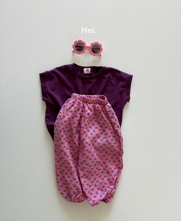 Hei - Korean Children Fashion - #littlefashionista - Cherry Pants - 8