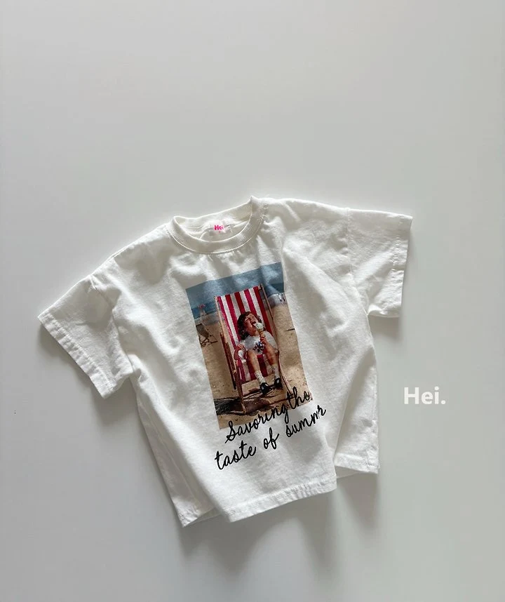 Hei - Korean Children Fashion - #magicofchildhood - Beach Tee - 3