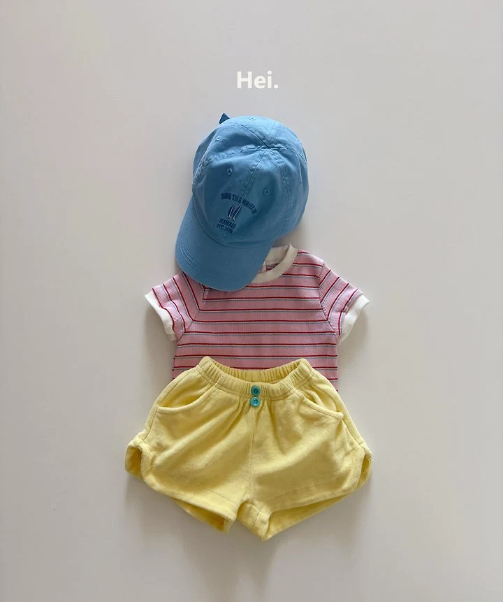 Hei - Korean Children Fashion - #littlefashionista - Stripe Tee - 4