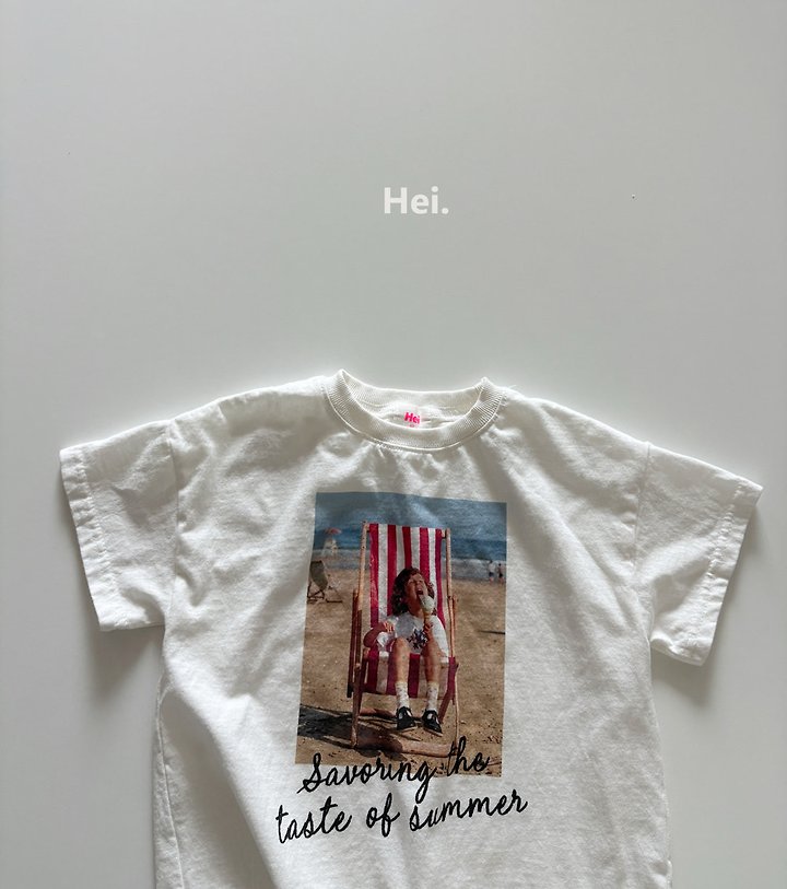 Hei - Korean Children Fashion - #magicofchildhood - Beach Tee - 4