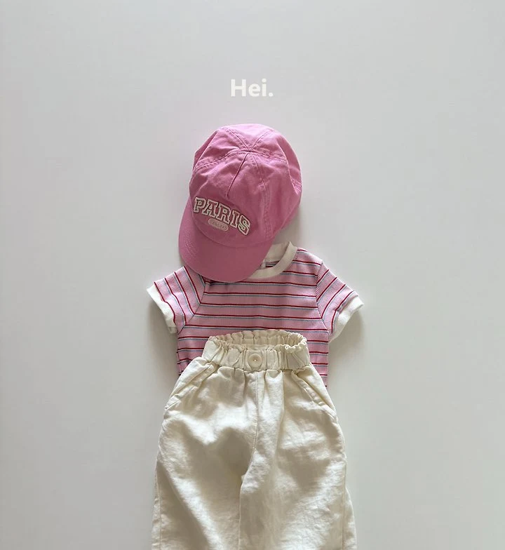 Hei - Korean Children Fashion - #minifashionista - Stripe Tee - 5