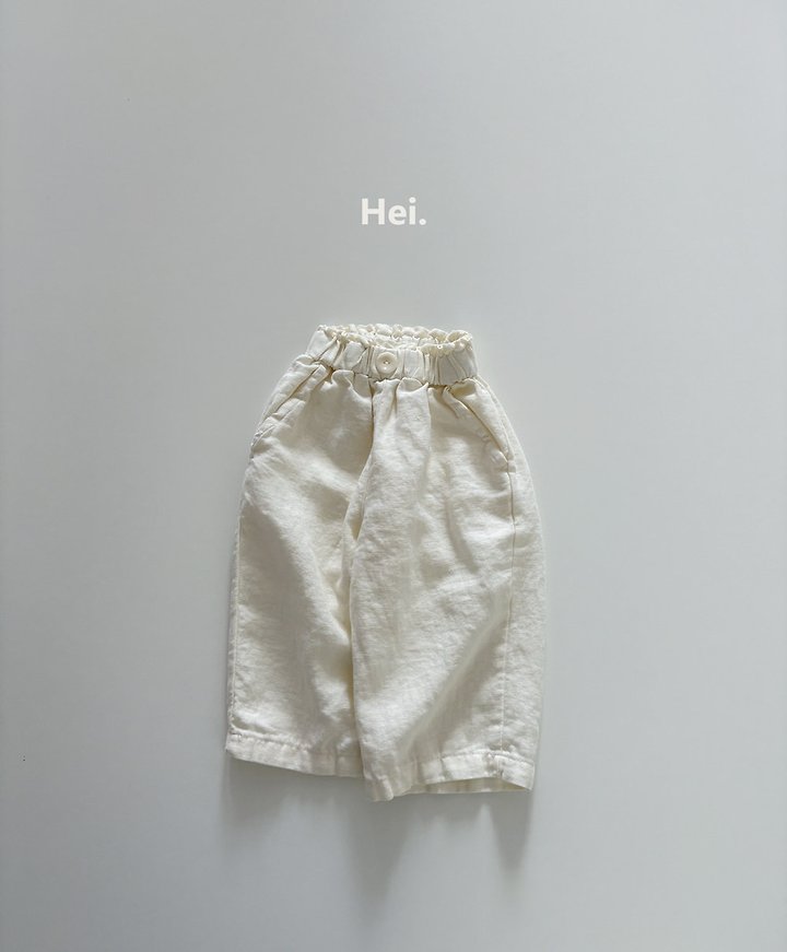 Hei - Korean Children Fashion - #todddlerfashion - Linen Loose Pants - 10