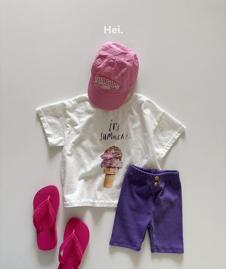 Hei - Korean Women Fashion - #momslook - Ice Cream Tee - 7