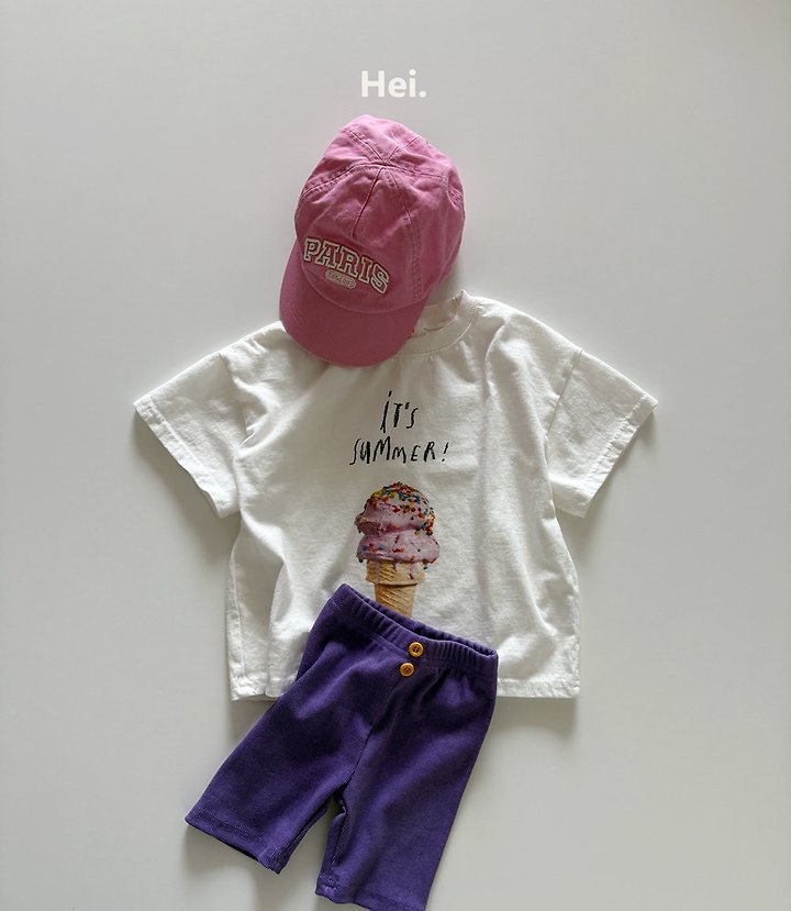 Hei - Korean Women Fashion - #momslook - Ice Cream Tee - 8