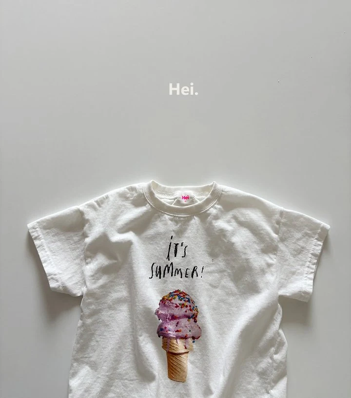 Hei - Korean Women Fashion - #momslook - Ice Cream Tee - 4