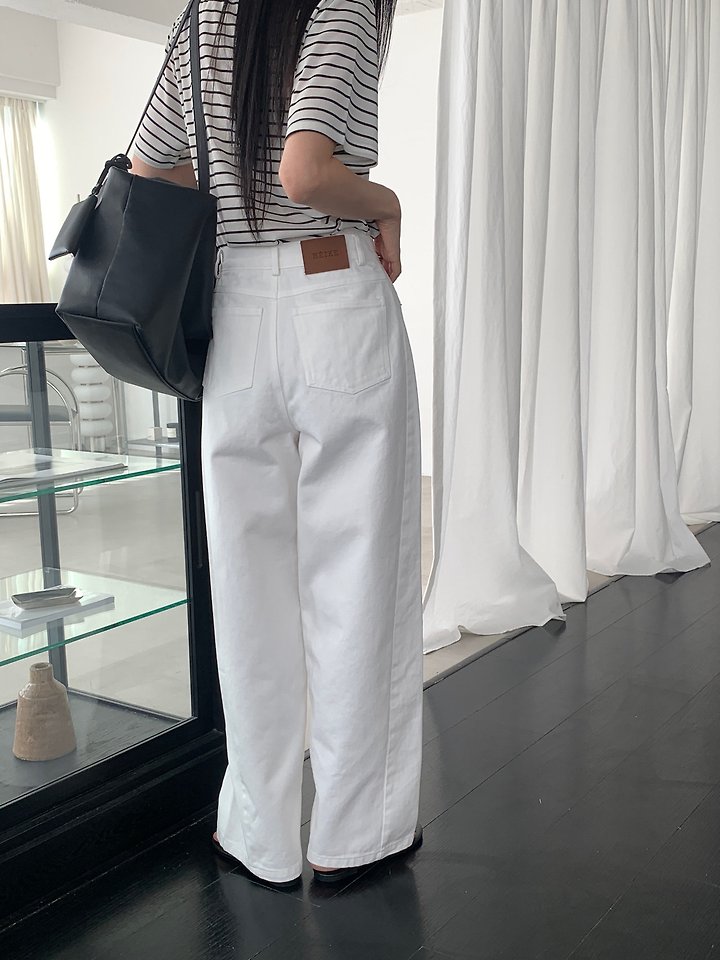Heize - Korean Women Fashion - #momslook - Bailey Denim Pants