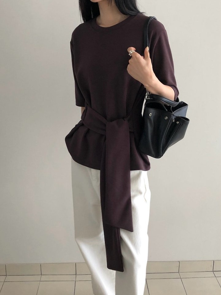 Heize - Korean Women Fashion - #momslook - Mood Tee - 3