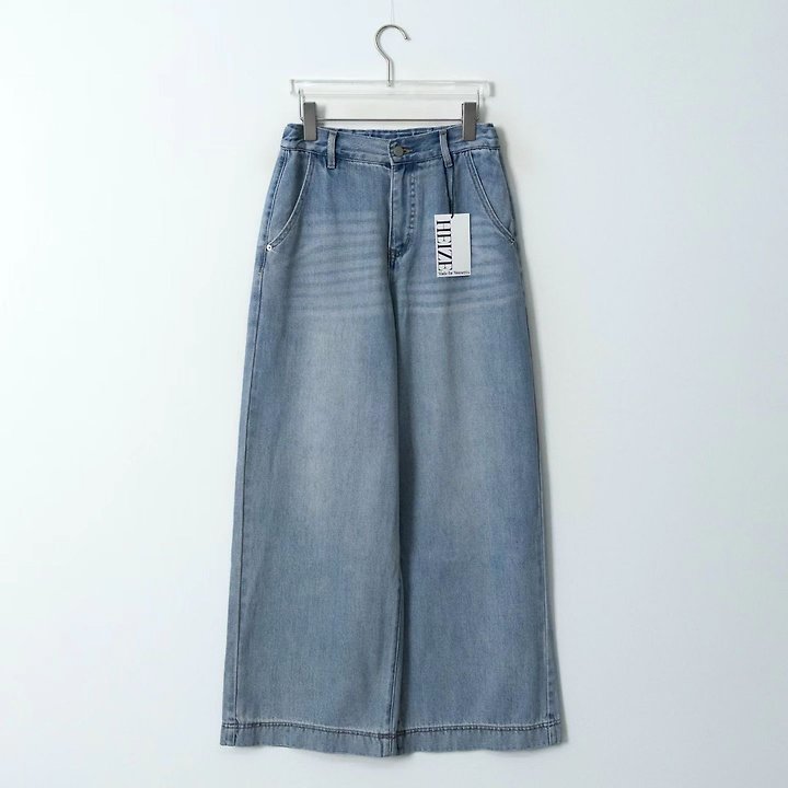 Heize - Korean Women Fashion - #momslook - Blossom Denim Pants