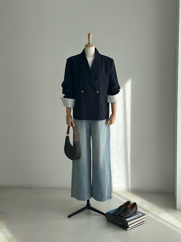 Heize - Korean Women Fashion - #momslook - Marine Jacket - 2