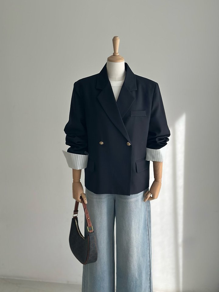 Heize - Korean Women Fashion - #momslook - Marine Jacket - 3