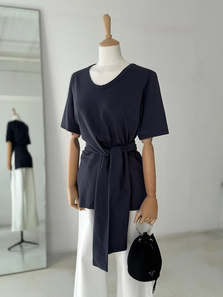 Heize - Korean Women Fashion - #momslook - Mere Tee - 9