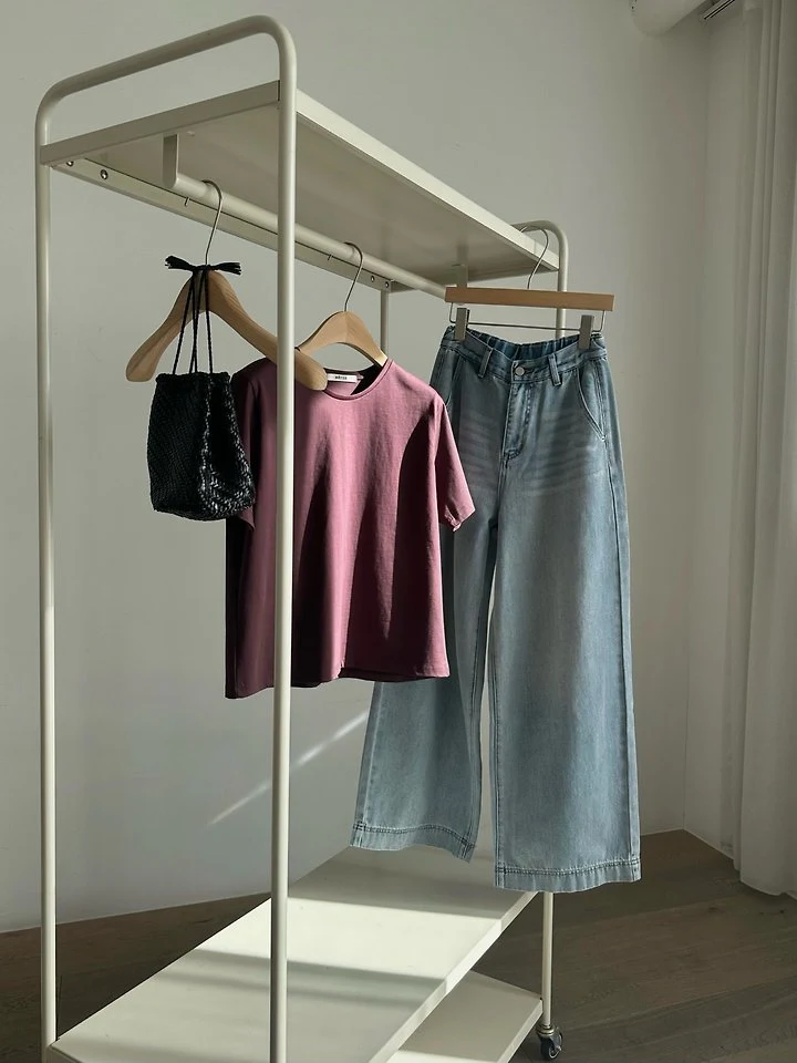Heize - Korean Women Fashion - #restrostyle - Blossom Denim Pants - 10