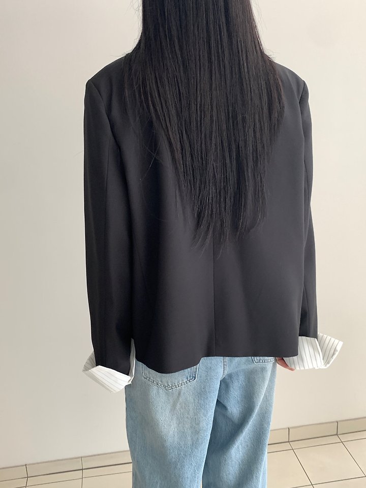 Heize - Korean Women Fashion - #restrostyle - Marine Jacket - 9