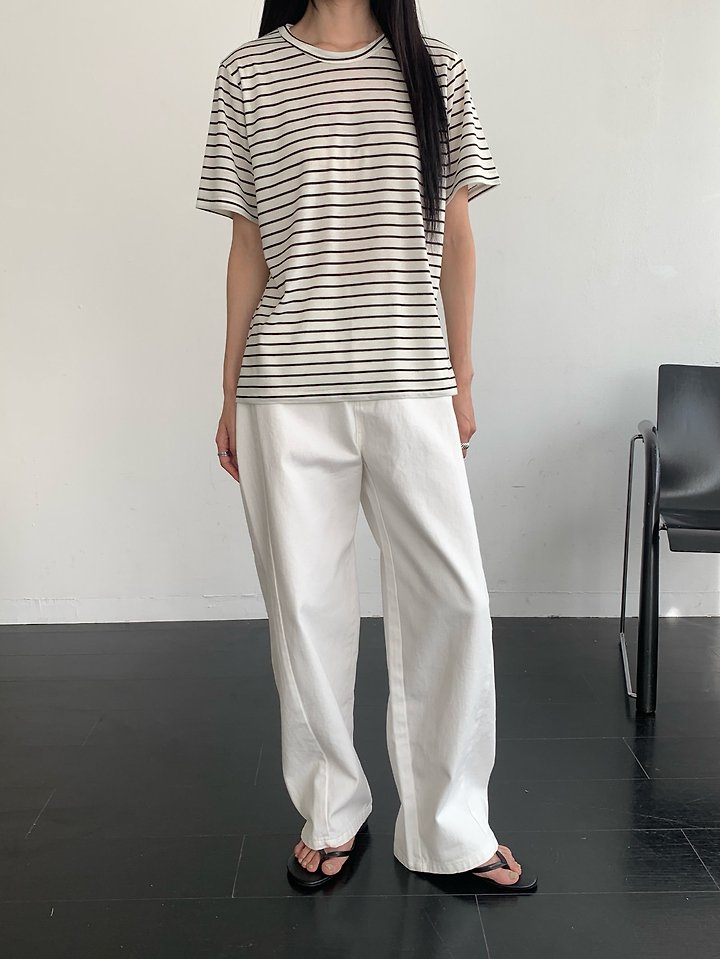Heize - Korean Women Fashion - #restrostyle - Pipi Tee - 3