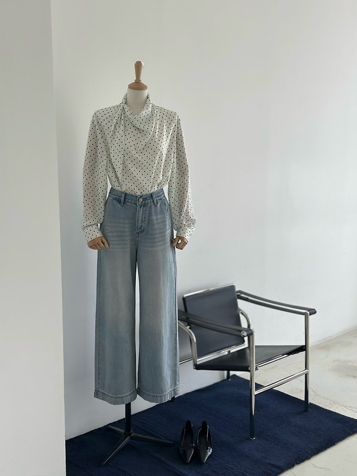 Heize - Korean Women Fashion - #romanticstyle - Blossom Denim Pants - 11