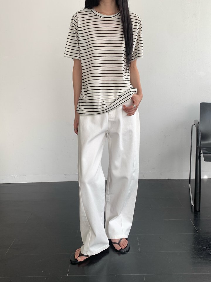 Heize - Korean Women Fashion - #restrostyle - Pipi Tee - 4
