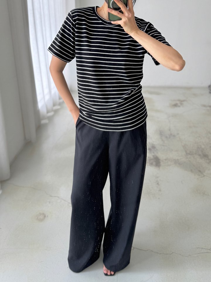 Heize - Korean Women Fashion - #shopsmall - Hearts Banding Pants - 6