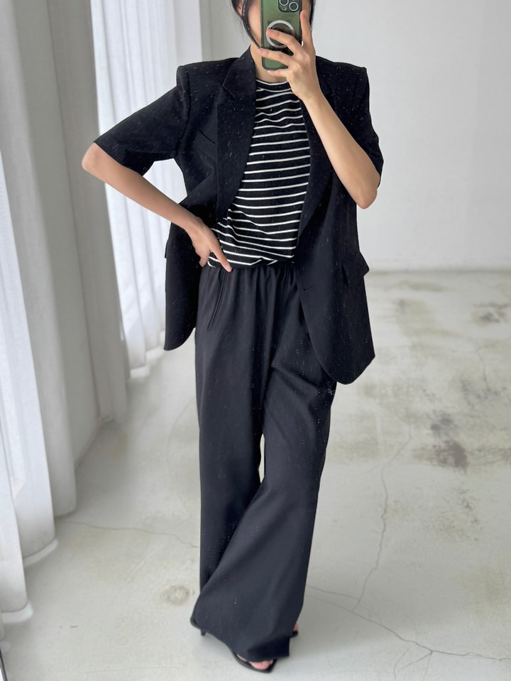 Heize - Korean Women Fashion - #thatsdarling - Hearts Banding Pants - 7