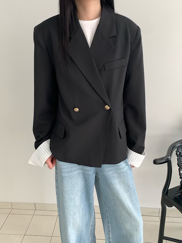 Heize - Korean Women Fashion - #vintagekidsstyle - Marine Jacket - 7