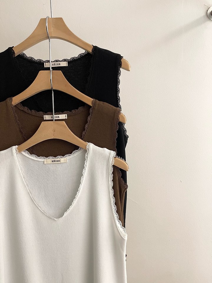 Heize - Korean Women Fashion - #womensfashion - Rena Sleeveless Tee
